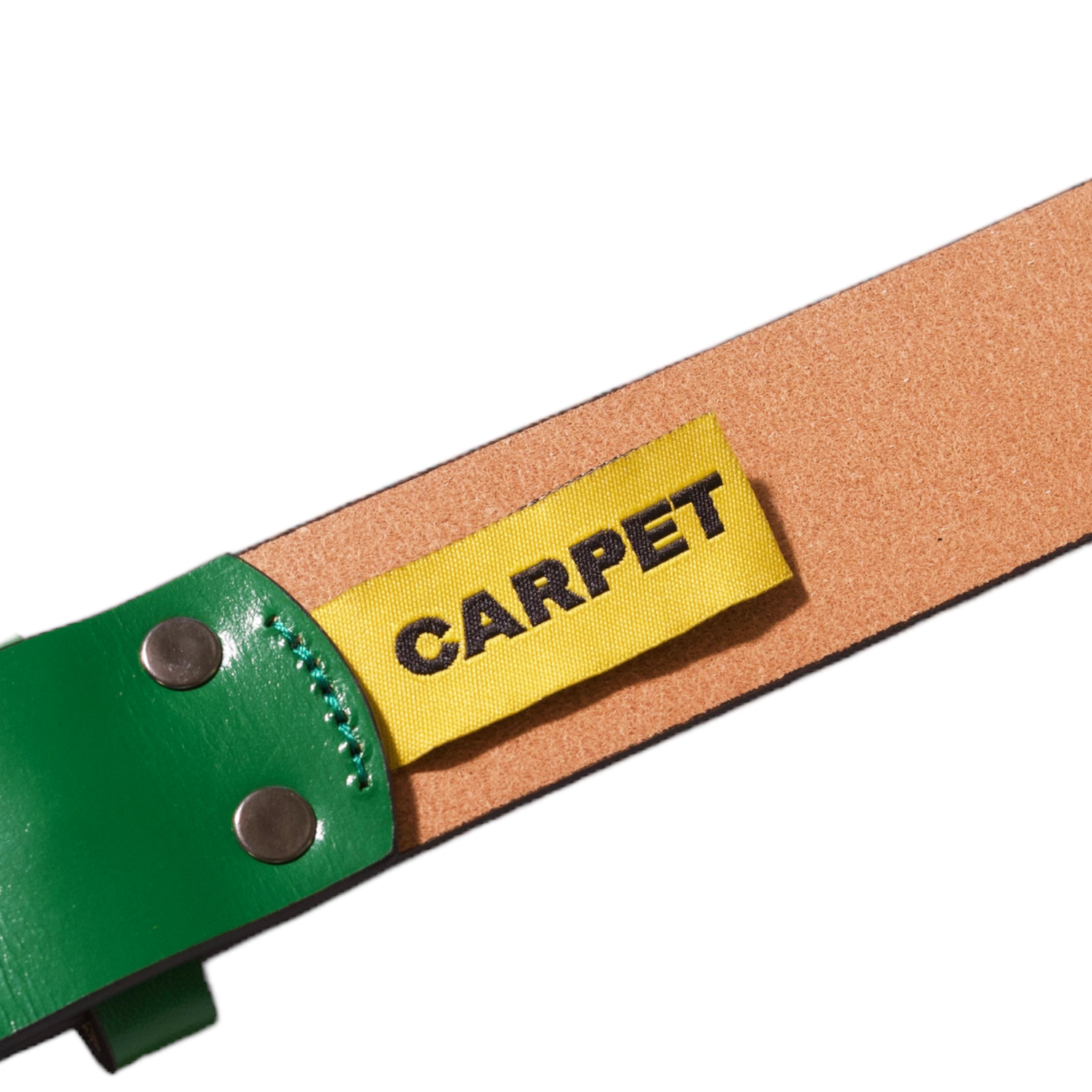 Bizarro Leather Belt — Carpet Company